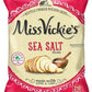 Kettle Cooked Potato Chips By Miss Vickie'S Value Pack Bundled By Superdeals | 1.375 Oz Bag | Sea Salt | Pack Of 12 With Mystery