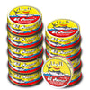 El Manar Solid Light Tuna In Harissa Sauce - 5.6 Oz Pack Of 10 - Canned Tuna Fish In Harissa - Wild Caught Fresh Tuna With Haris