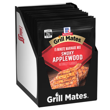 Mccormick Grill Mates Smoky Applewood Marinade Mix, 1 Oz (Pack Of 12)