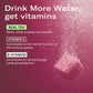 Waterdrop Hydration Cubes Iced Tea Variety Pack, Raspberry, Peach & Lemon, On The Go Water Enhancer With Vitamins & Electrolytes