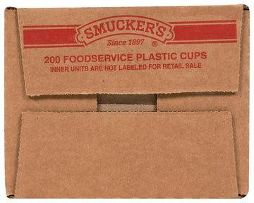 Smuckers Grape Jelly, Apple & Mixed Fruit, 0.5 oz Cups, 200 Count