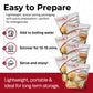 Legacy Food Storage 60 Serving Emergency Food Supply Bucket, 10 Entrees, 4 Breakfasts, 24,520 Total Calories, Shelf Stable Breakfast Lunch & Dinner, Freeze Dried Survival Meals For Mre Camping, Hiking, Prepping