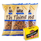 Utz Extra Thins Pretzels (3, 16oz bags) - Variety Pack - Bachman Pretzel Stix (1, 6-1oz Trays) - Thin, Crispy, Crunchy Pretzels 