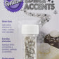 Edible Glitter .04Oz-Silver Stars