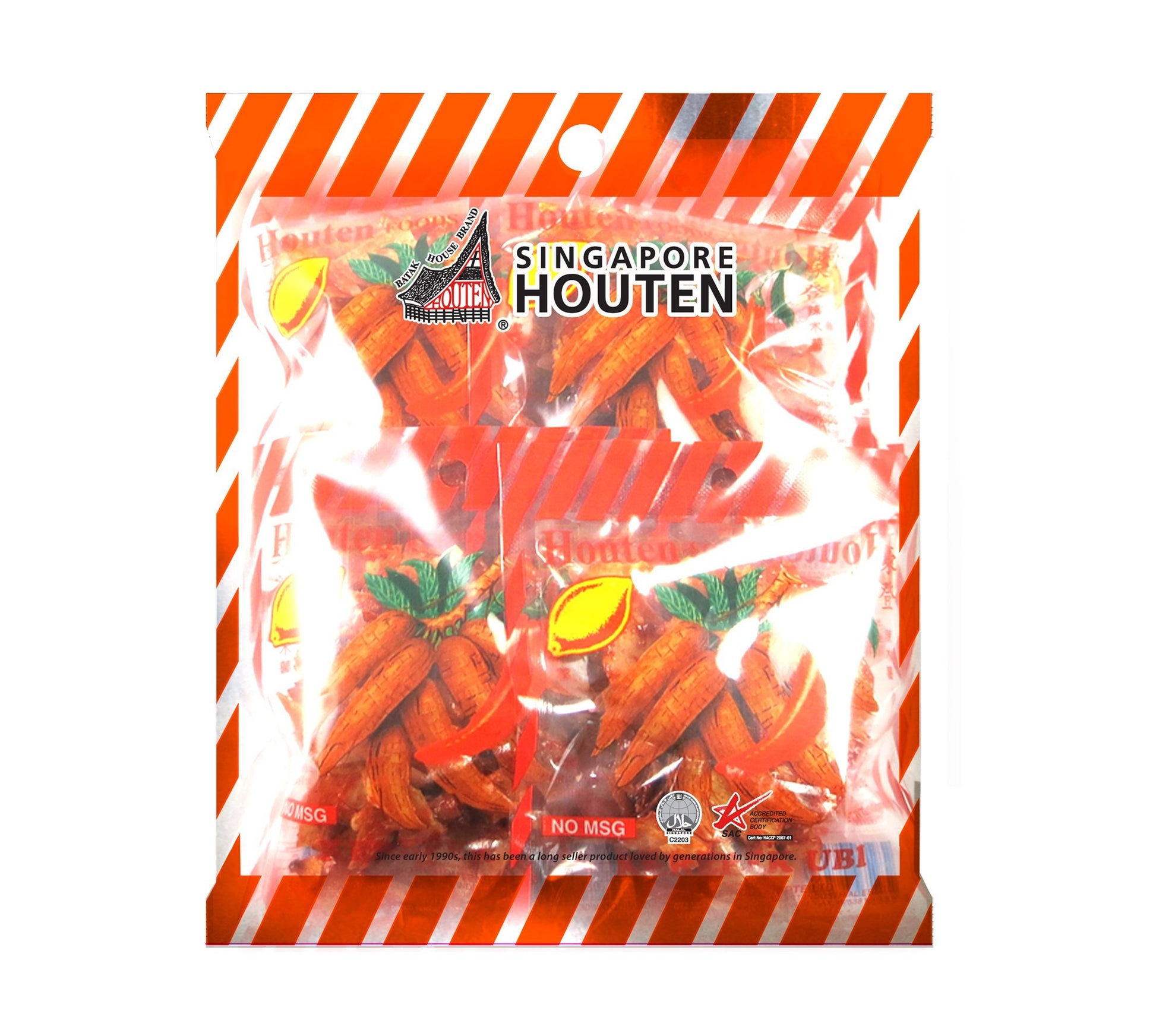 Chilli Tapioca Chips Classic Pack 35g x 8s - This flaming hot munchies will leave you wanting more!