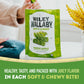 Wiley Wallaby Licorice 24 Ounce Classic Gourmet Soft & Chewy Australian Green Apple Licorice Candy Twists, 2 Pack