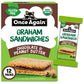 Once Again Chocolate Peanut Butter Graham Sandwiches - Organic, Gluten Free Graham Crackers with PB & Dark Chocolate Filling - G
