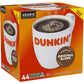 Dunkin Donuts Original Blend Coffee K-Cup Pods Medium Roast, 44 Count, Coffee