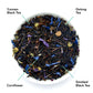 August Uncommon Black Metallic - Violet And Elderberry Tea Black - Lush Blend With Dark Berry And Floral Notes - Loose Leaf Tea