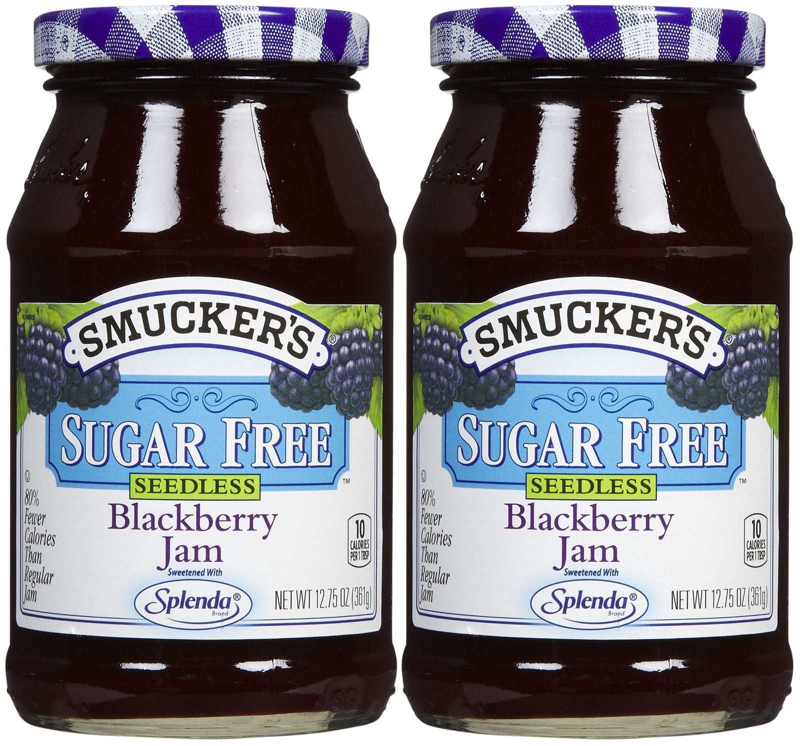 Smuckers Sugar Free Seedless Blackberry Jam - 12.75 oz - 2 pk