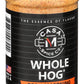 Casa M Spice Co Whole Hog Pork Seasoning  Very Low Sodium  Low Salt  No MSG  Gluten Free  BBQ Spices (Original, Plastic Shaker (