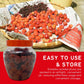 Shirakiku Salted Plums Shiso Ume PET | Japanese Umeboshi Plums for Vinaigrettes, Noodles, Sandwiches, & Rice Balls | High Fructo
