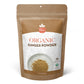 Spicy Organic Ginger Root Powder - 8 Oz. - Freshly Ground From Raw, Indian Ginger, Dried Spice For Baking, Beverages And Cooking