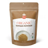 Spicy Organic Ginger Root Powder - 8 Oz. - Freshly Ground From Raw, Indian Ginger, Dried Spice For Baking, Beverages And Cooking