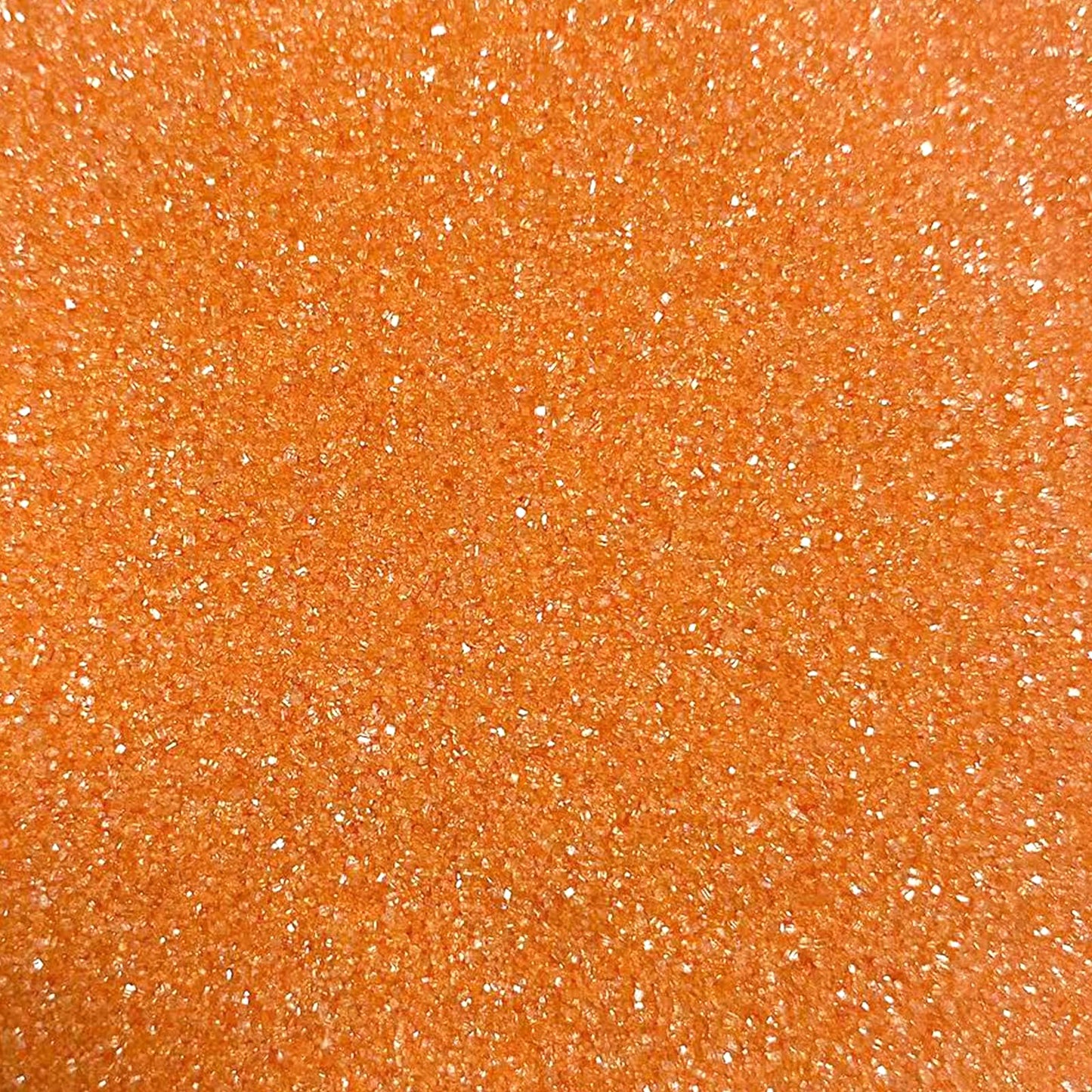 Philaeec Orange Sanding Sugar Edible Sparkling Crystals For Baking Cake Decoration Cookie Ice Cream Cupcake Toppers Wedding Part