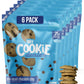 My Cookie Dealer Protein Cookies, Bite-Sized Crunchy Chocolate Chip Cookies (5oz, Pack of 6) - 25g Protein per Bag - Individuall