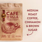 Caf? De Olla Ground Coffee  12 Ounce (Pack of 2)  Cinnamon and Brown Sugar Spiced Mexican Dark Roast Coffee by La Monarca Bakery