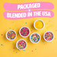 Sprinklemania Donut Sprinkles for Cupcakes - Rainbow Color - 3.5 oz Packaging