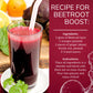 Organic Beetroot Juice Box 101.4 Fl Oz | Pure Beet Juice, Not From Concentrate | Organic, Vegan, Non-Gmo | No Added Sugar, Easy-