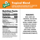 V8 Splash Tropical Blend Juice Beverage, 12 Fl Oz Bottle, Pack of 6