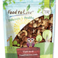 Food to Live Deluxe Nuts Mix A Blend of Dry Roasted Pecans, Cashews, Filberts, Almonds, Brazil Nuts with Himalayan Salt. Oven Ro