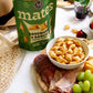 34 Degrees Mates Rosemary Garlic Cheese Crisps - Light & Crispy Gouda Cheese Crackers | Gluten-Free, Low Calorie, Healthy Snack