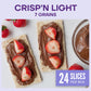 Wasa Crispn Light 7 Grains Crispbread, 4.9 Oz (Pack Of 10), Crackers, Non-Gmo Ingredients, 7 Grain Blend, 20 Calories Per Slice
