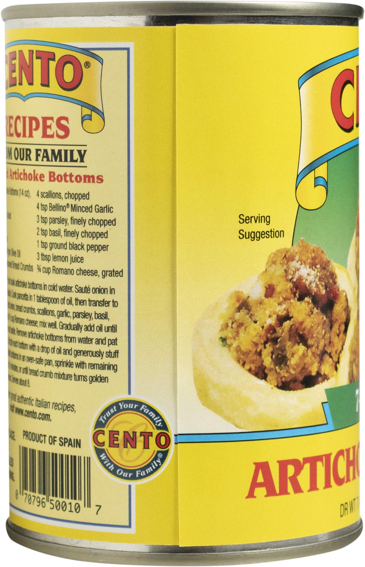 Cento Artichoke Bottoms, 14-Ounce Cans (Pack of 12)