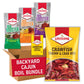Louisiana Fish Fry Products Cajun Seafood Boil Bundle - 4.5 lb Seasoning, Garlic & Citrus Boosters, 3 oz Boil Seed Bag