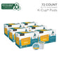 Caribou Coffee Daybreak Morning Blend K-Cup Pods, Light Roast, 72 Count, Model 5000054100