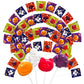 42 Assorted Halloween Candy Suckers Lollipops for Parties  Grinning Gourds  Boo Buddies  Witch s Sidekick & Dracula s Drones - Halloween   Individually Wrapped Lollipop Suckers for Candy Buffet