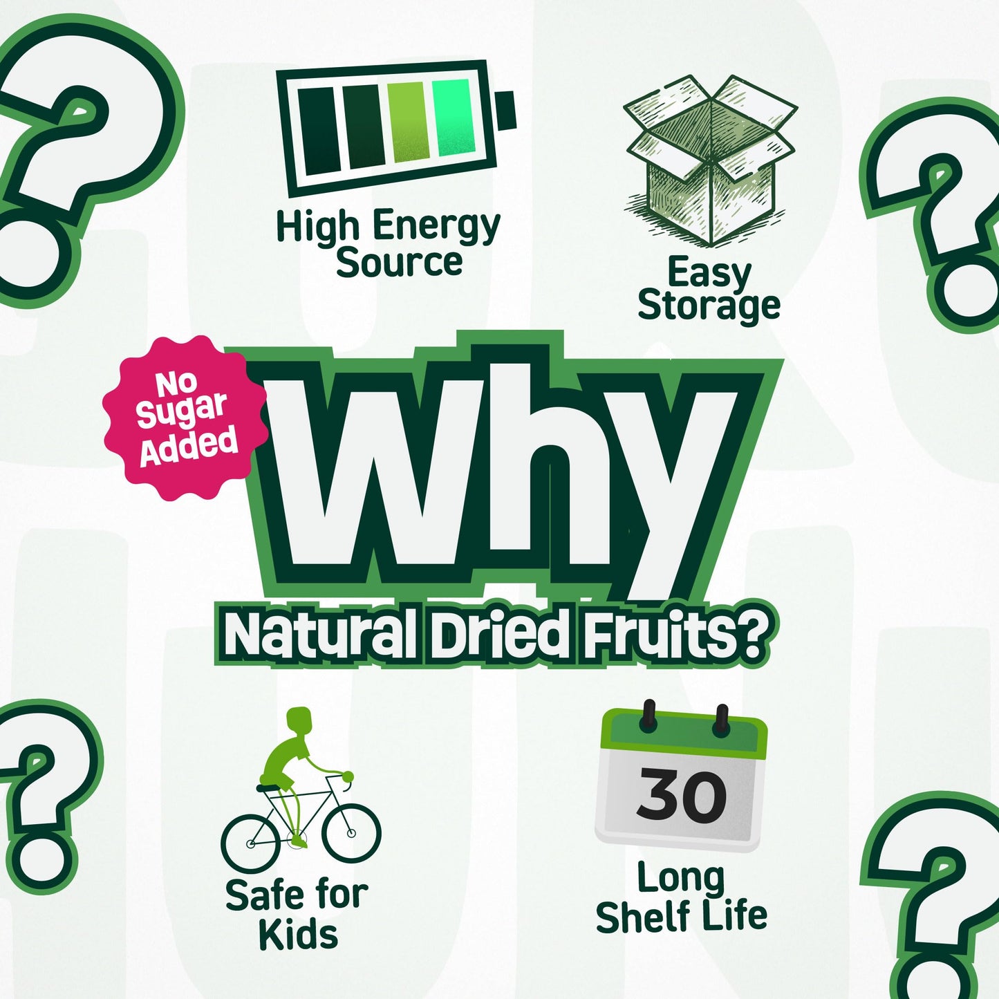 GURU HUNU Dried Fruit Mix, No Sugar Added, 32 Ounce, Chemical Free, Dehydrated Fruit Medley for Snacks and Trail Mix