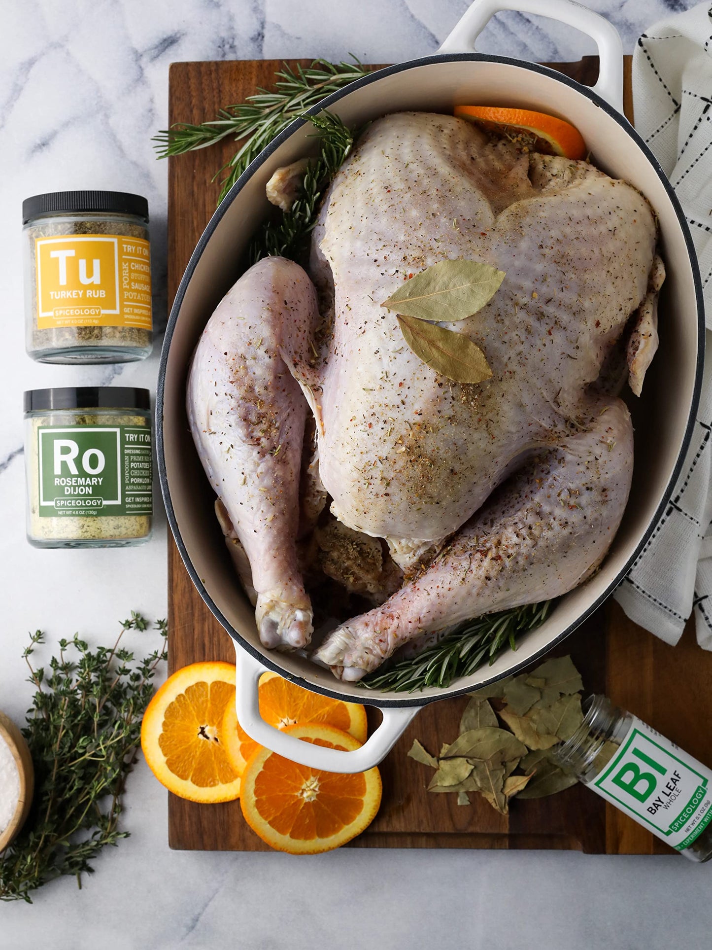 Spiceology - Rosemary Dijon Spice Blend - All-Purpose Rubs, Spices and Seasonings - Use on: Dressings, Sauces, Turkey, Lamb, Asp