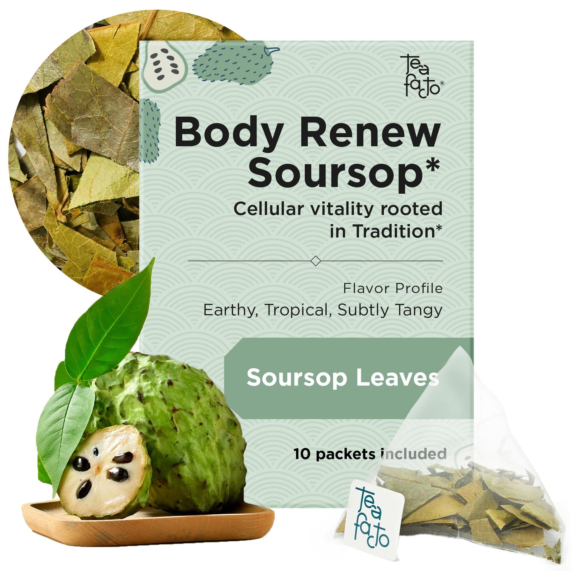 Tea Facto Herbal Tea Sampler Combo - Ginger, Chamomile, Mullein - 15 Tea Bags - Holistic Well 15 Pack
