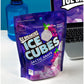 ICE BREAKERS Ice Cubes Arctic Grape Sugar Free Chewing Gum Pouch, 8.11 oz (100 Pieces) (Pack of 2)