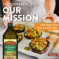 Pompeian Robust Extra Virgin Olive Oil, First Cold Pressed, Full-Bodied Flavor, Perfect for Salad Dressings & Marinades, 48 FL.