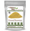 The Spice Way Ground Rosemary - Rosemary Powder Ground Pure From Rosemary Leaves - 4 Oz Resealable Bag