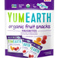 Yumearth Organic Fruit Snacks, 5- 0.7Oz. Fruit Flavored Snack Packs, Allergy Friendly, Gluten Free, Non-Gmo, Vegan, No Artificia