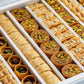 Yafa Baklava -Middle Eastern Sweets- Pistachio Baklava - Bakery Dessert - Turkish Delights Assorted - Eid Gift Basket -Turkish B