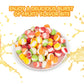 Freeze Dried Candy Gourmet Crunch Candies 36oz 3 of 12 oz Bag Pouch Assorted Cherry Strawberry Lemon Lime Orange Original Rainbo