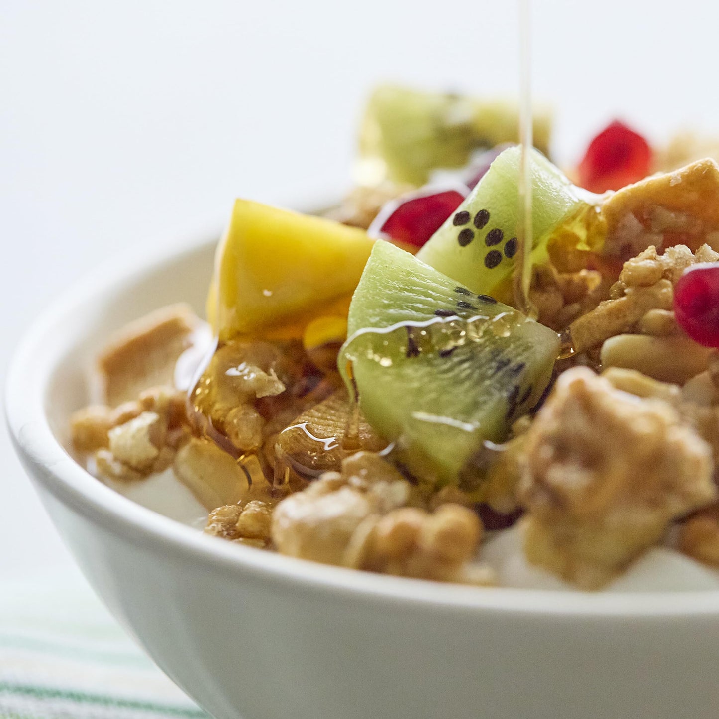 Catalina Crunch Protein Granola - Low Sugar Breakfast Cereal with 13g of Protein - Gluten Free, Keto Friendly - Honey Cashew - 8