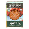 Spicely Organic Curry Thai Powder 0.45 Ounce Ecobox Certified Gluten Free
