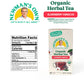 Newmans Own Organic Elderberry Hibiscus Tea, 20 Tea Bags, Pack of 6, USDA Certified, Caffeine Free, Hot/Cold Brew