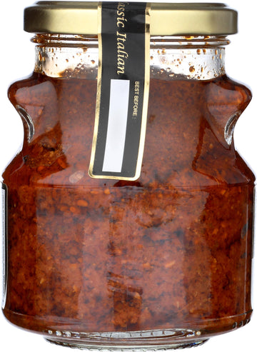 Santini Red Pesto Sauce, 9.6 Ounce, Rich Flavor, Ideal for Pasta and Spreads