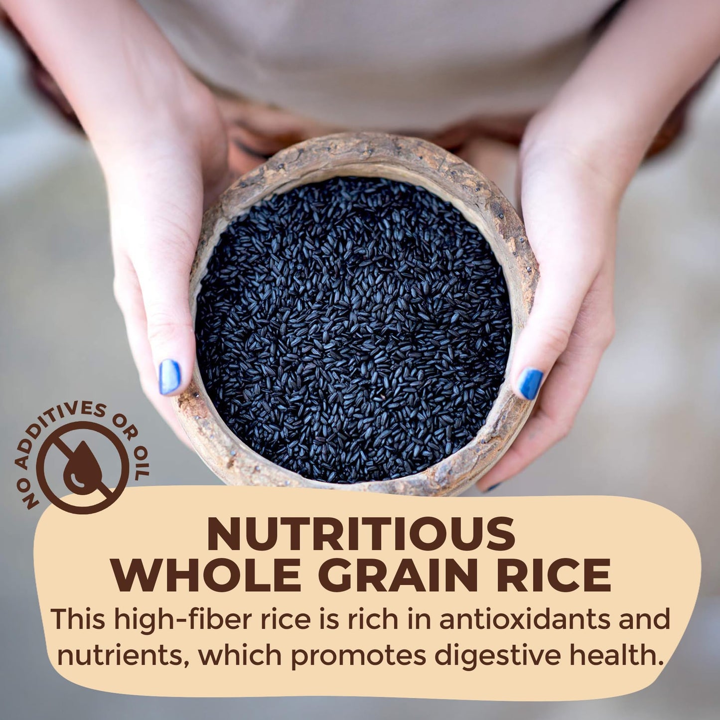 Lotus Foods Bulk Organic Forbidden Rice - Black Rice Organic, Purple Rice, Black Rice Bulk, Gluten Free Heirloom Rice, Whole Gra