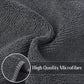 Sinland Microfiber Rag Absorbent Cleaning Cloth Kitchen Dish Cloth Quick Dry Streak Free Dish Rags Glass Cloths 12Inchx12Inch 12