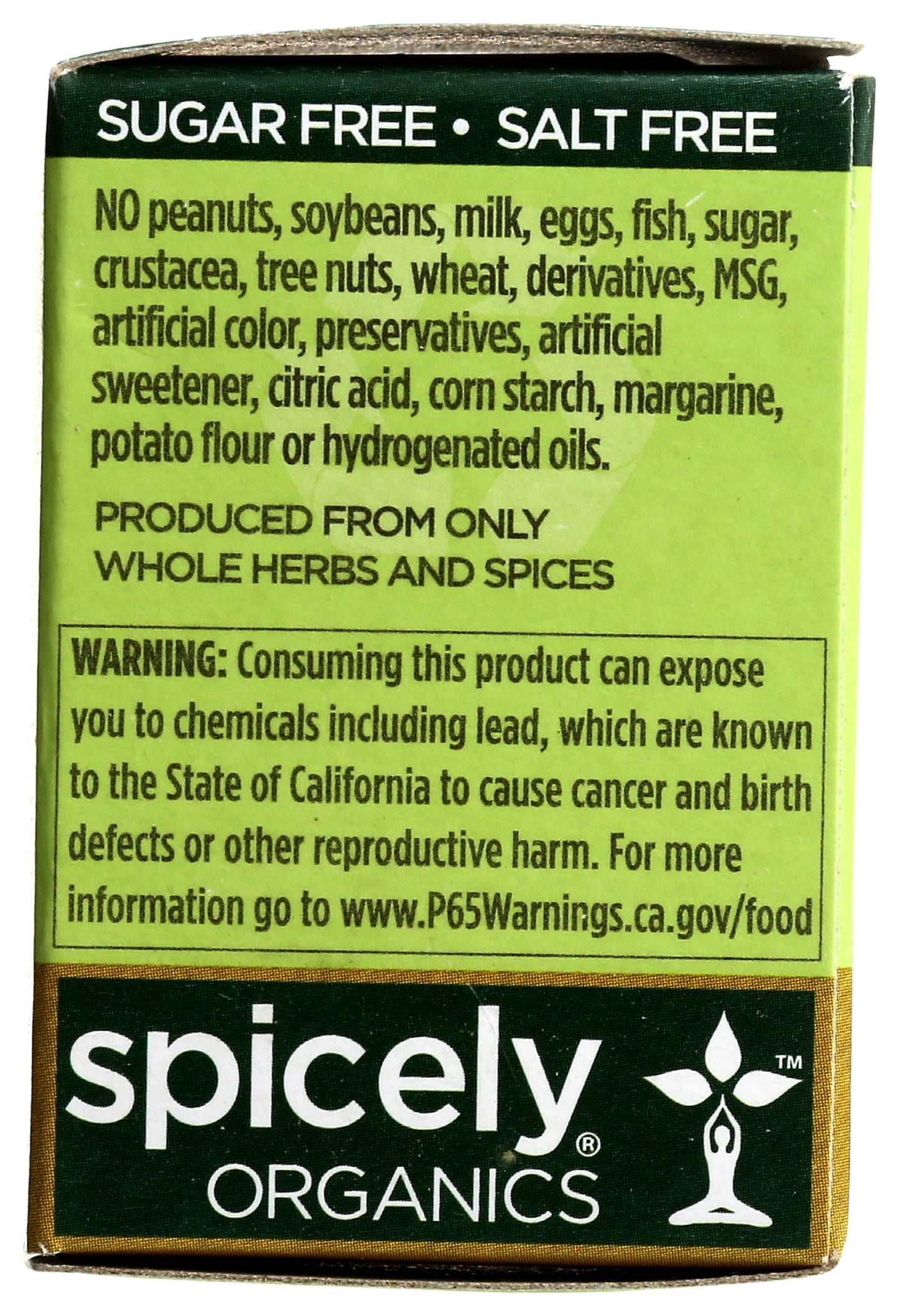 Spicely Organic Nutmeg Whole 0.10 Ounce ecoBox Certified Gluten Free