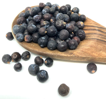 Monterey Bay Herb Co. Juniper Berries - Elevates Meat Dishes - Perfect For Culinary Creations (1Lb Bag)