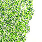 Homipooty Nonpareils Sprinkles Edible Green White Pearl Sugar 110g 2mm Mini Pearls for Cakes Cupcakes Ice Cream Decorations