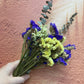L'Brevoga Dried Flower Bouquets, Purple And Yellow Statice Sea Lavender With Eucalyptus, 100% Natural Flowers For Decoration Hom